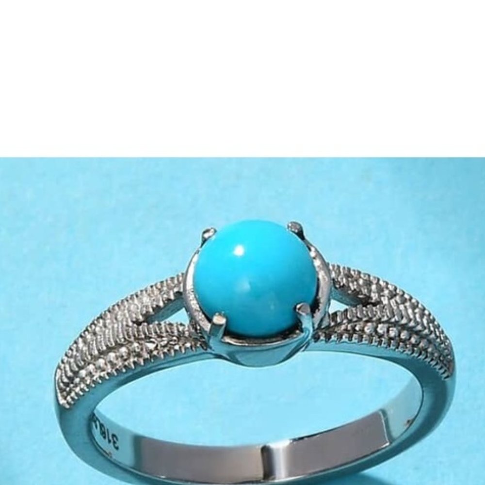 Sleeping Beauty Turquoise Ring - Size 5
